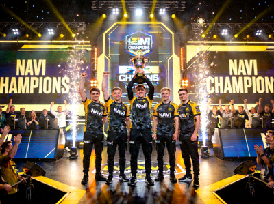 CSGO IEM科隆站NAVI战队夺冠比赛现场